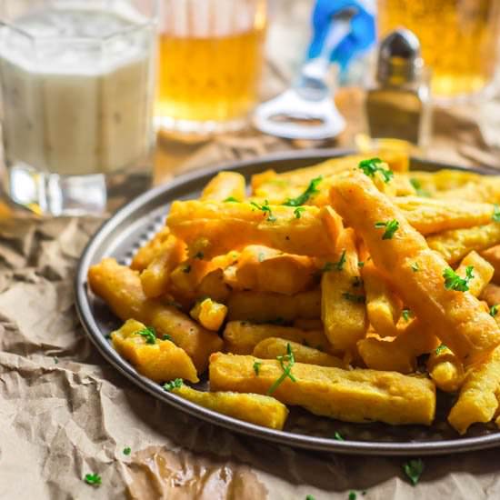 Chickpea Fries - Recipe photo by yummilyyours