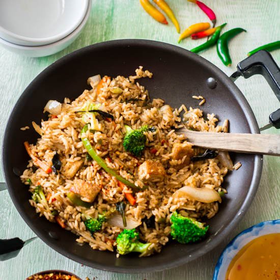 Vegan Thai Fried Rice - Recipe photo by yummilyyours