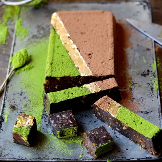 Matcha Date Fudge - Recipe photo by Bibbyskitchenat36