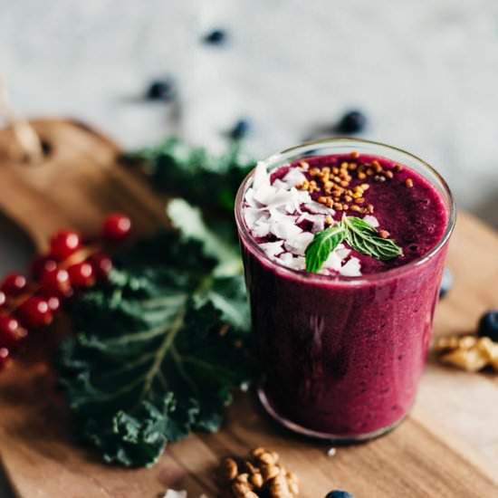 Healthy Hair Smoothie - Recipe photo by hellonatural