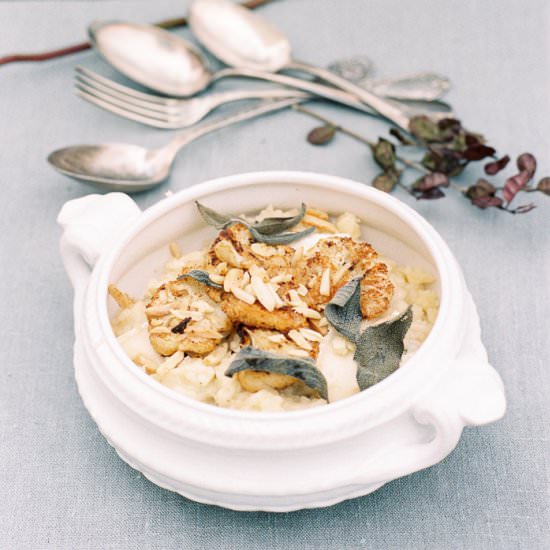 Roasted Cauliflower Risotto - Recipe photo by suvellecuisine