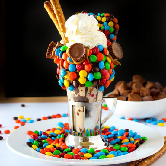Homemade Black Tap Milkshake - Recipe photo by layersofhappiness