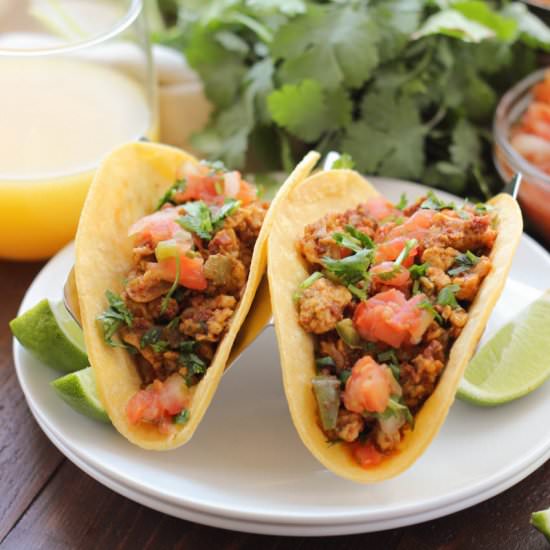 Chorizo Breakfast Tacos - Recipe photo by mykitchencraze