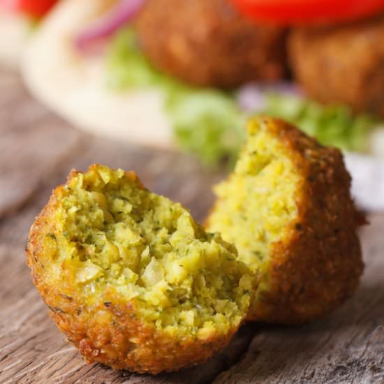 Fresh Falafel Balls - Recipe photo by thisgrandmaisfun