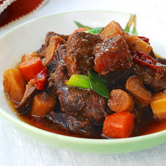 Slow Cooker Braise Beef Shank Meat - Recipe photo by hyosunro
