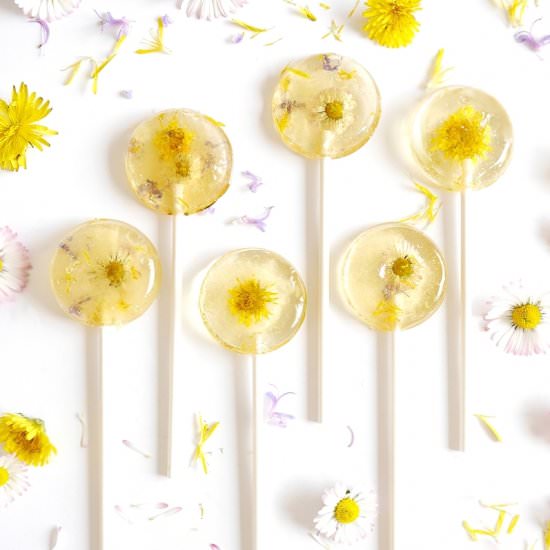 Floral Lollipops Recipe - Recipe photo by BirdsParty