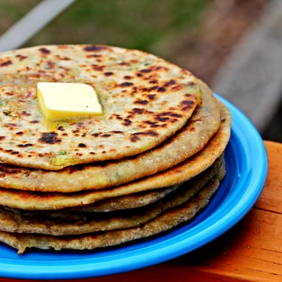 Alu Paratha – Stuffed Flat Breads - Recipe photo by Spice Chronicles