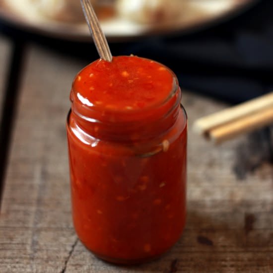 Momos Chutney - Recipe photo by Harini123