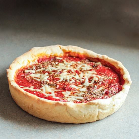 Chicago-Style Pizza - Recipe photo by Lisa G Cooks