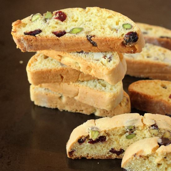 Classic Almond Biscotti - Recipe photo by Mangia Bedda