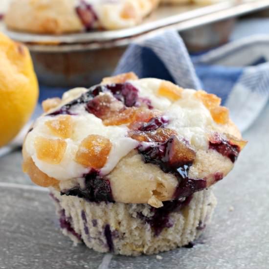 Blueberry Lemon Cream Cheese Muffin - Recipe photo by frugalfoodiemama