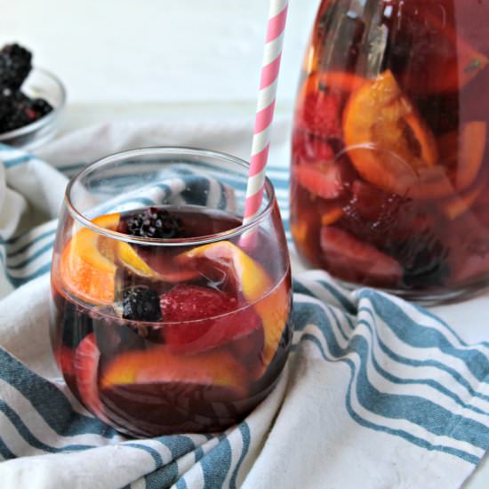 Rose Sangria - Recipe photo by the_secret_ingredient_is