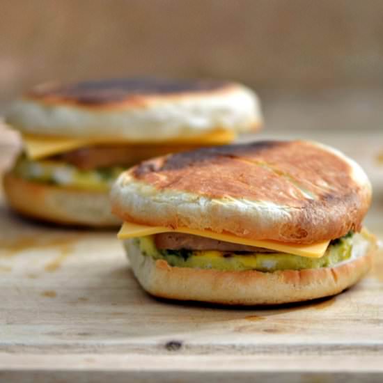 Make Ahead Breakfast Sandwiches - Recipe photo by ltully