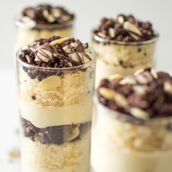 Almond Cake Trifle Shooters - Recipe photo by chocolateandconnie