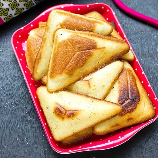 Eggless Lemon Pillow Cake - Recipe photo by Radhika