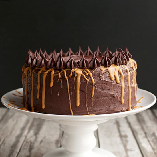 Peanut Butter Cake - Recipe photo by thetoughcookie