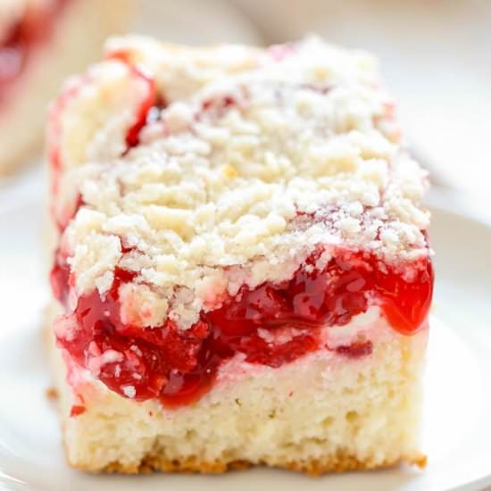 Cherry Cheesecake Coffee Cake - Recipe photo by SpendWithPennies