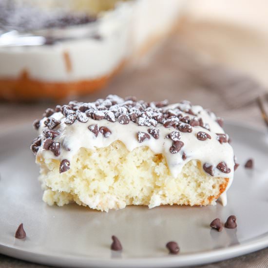 Cannoli Cake With Cannoli Cream - Recipe photo by BakingBeauty