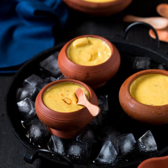 Saffron Mango Kulfi - Recipe photo by currytrail