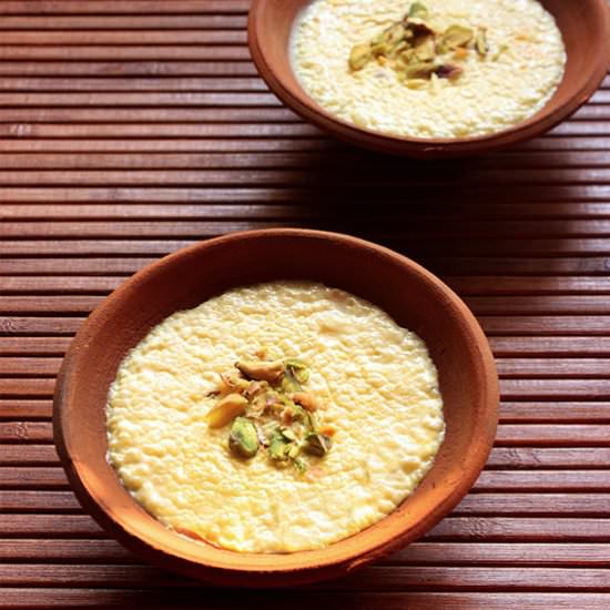 Phirni - Recipe photo by Chandrima Sarkar