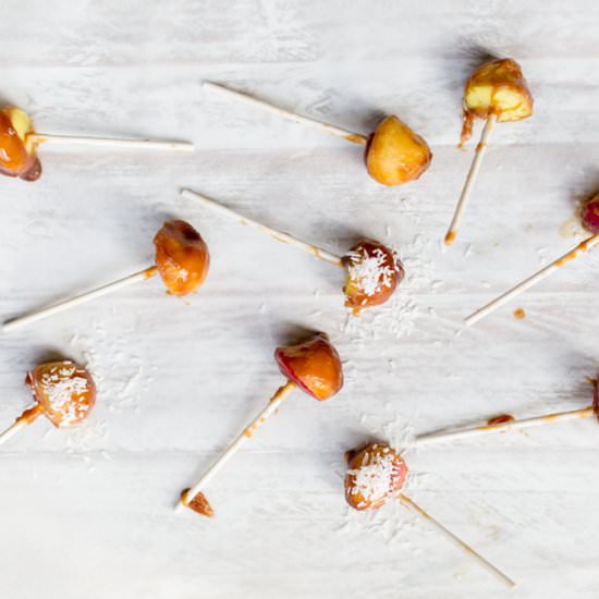 Mini Sticky Toffee Apples - Recipe photo by madeleineshaw