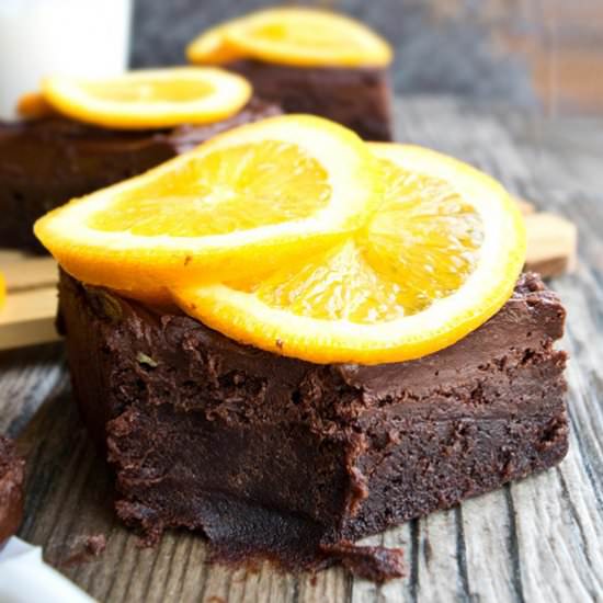 Chocolate Orange Brownies - Recipe photo by Cakewhiz