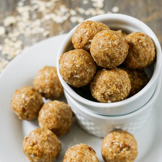 Tropical Mango Coconut Energy Balls - Recipe photo by chelseashealthykitchen