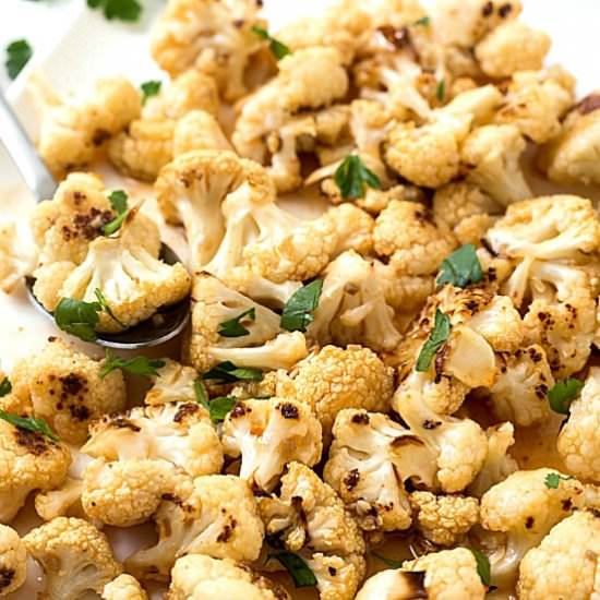 Thai Chili Cauliflower Bites - Recipe photo by galonamission