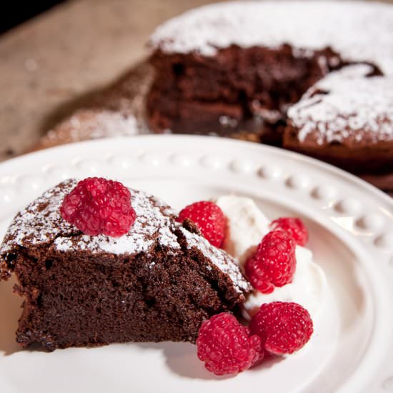 Flourless Chocolate Cake - Recipe photo by lake shore lady