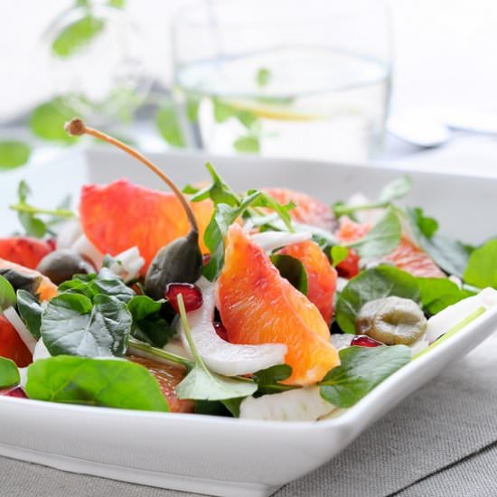 Sicilian Salad with Red Oranges - Recipe photo by bazyliaczywanilia