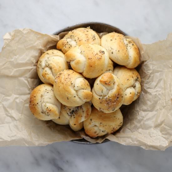 Easy Parmesan Garlic Knots - Recipe photo by sheri silver