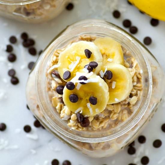 Banana Chai Overnight Oats - Recipe photo by WholeAndHeavenlyOven