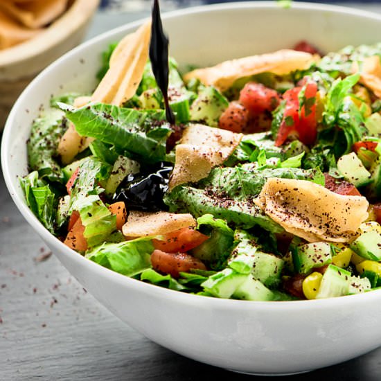 Fattoush (Arabic Salad) - Recipe photo by Chefjar