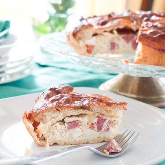 Italian Easter Pie / Pizza Rustica - Recipe photo by pinchmeimeating