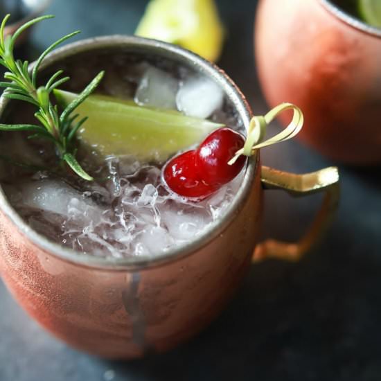 Cranberry Moscow Mule - Recipe photo by joyfulhealthyeats