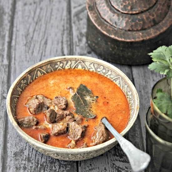 Beef rogan josh - Recipe photo by openbook