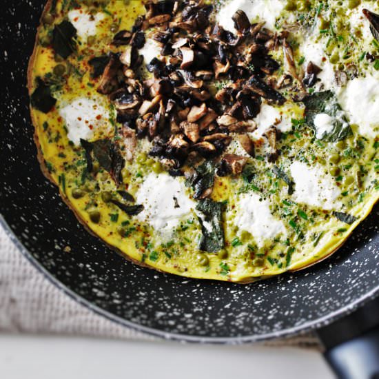 Omelet like a pizza - Recipe photo by Insomnie Cherry