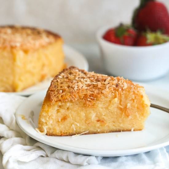 Cassava Coconut Cake - Recipe photo by Immaculatebites