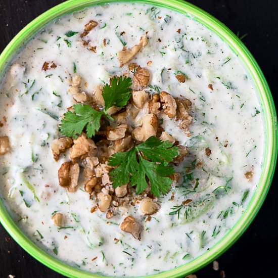 Tarator ( Bulgarian Soup) - Recipe photo by Chefjar