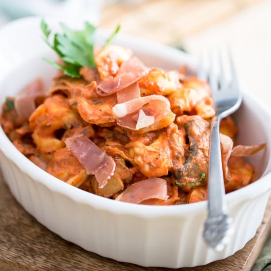 Tortellini alla Gigi - Recipe photo by EvilTwinKitchen