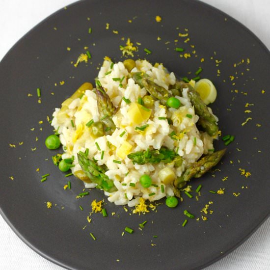 Risotto Primavera - Recipe photo by marilenaskitchen