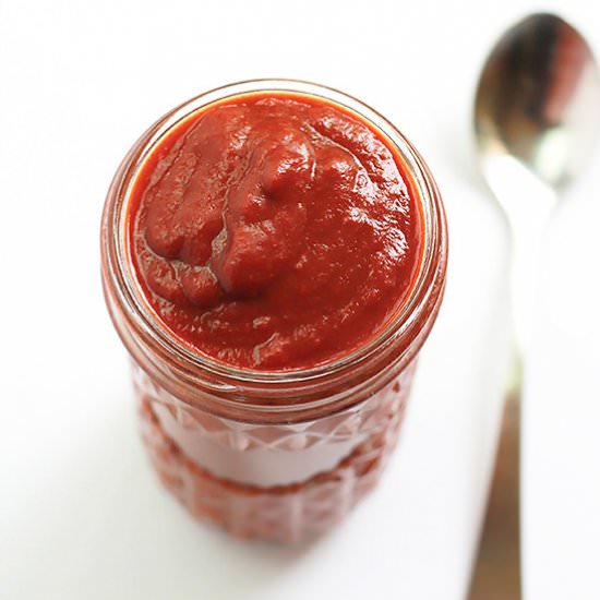 Homemade Vegan Barbeque Sauce - Recipe photo by Thewholeserving
