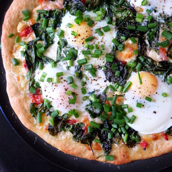 Breakfast Pizza Done Right - Recipe photo by acommonconnoisseur