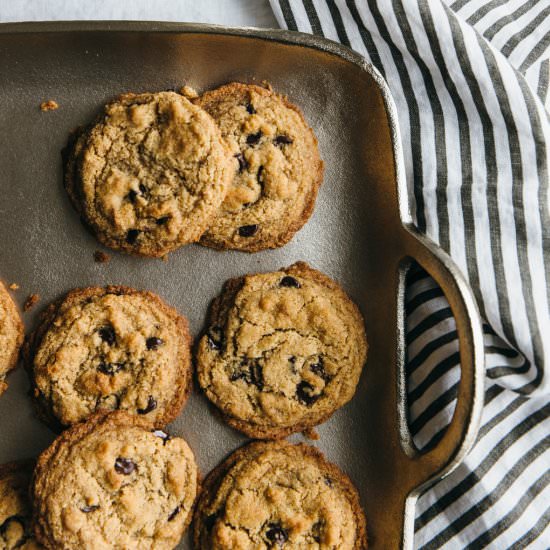 The Best Chocolate Chip Cookies - Recipe photo by Downshiftology