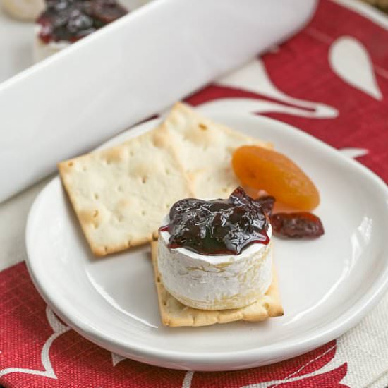 Cherry Topped Brie Bites - Recipe photo by thatskinnychickcanbake