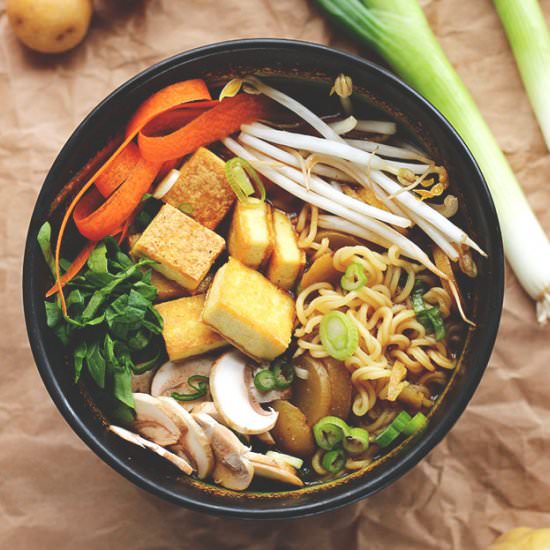 Easy Vegan Shōyu Ramen - Recipe photo by ilovevegan