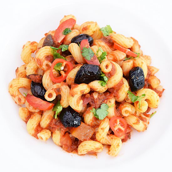 Pasta alla Puttanesca - Recipe photo by LinsFood