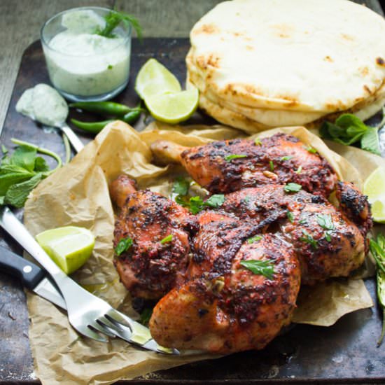 Roast Tandoori Chicken - Recipe photo by two.purple.figs