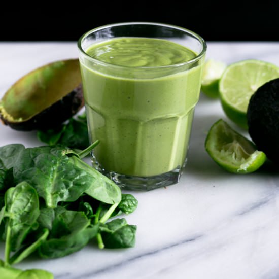 Avocado Matcha Spinach Smoothie - Recipe photo by 3hrbrunchfriend