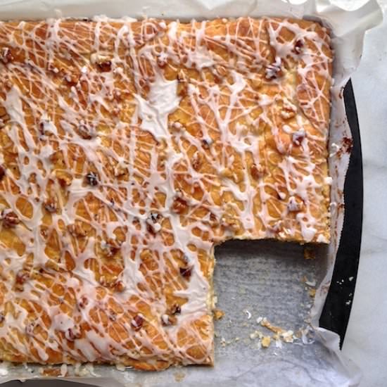 Pineapple Cheese Danish Coffeecake - Recipe photo by bakeandtell